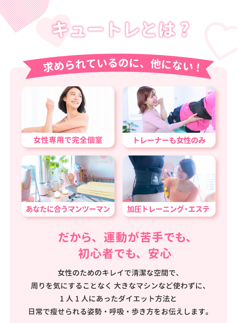 Cuetreの公式サイト掲載ジム紹介画像